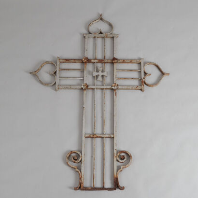 A French Antique Iron Cross