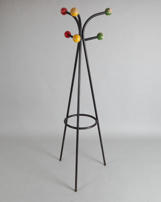 A Vintage French Atomic Clothes Rack