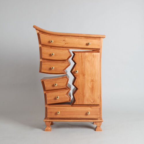 A Henk Verhoeff 'Broken Drawer' Chest