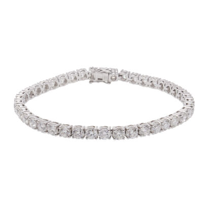 18ct White Gold Diamond Tennis Bracelet