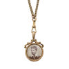 9ct Muff Chain With Photo Frame