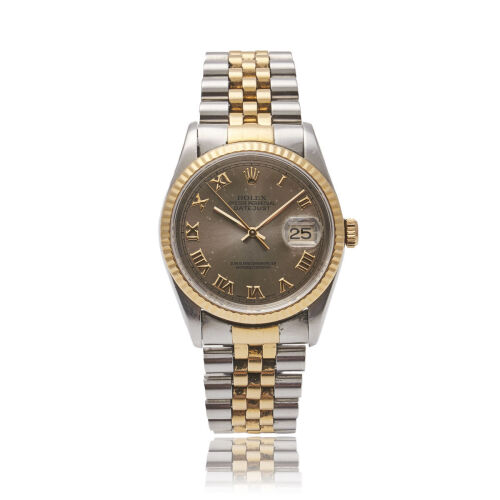 Rolex Oyster Perpetual Datejust 36 Steel and Gold Wristwatch