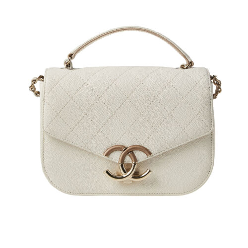 Chanel White Flap Bag