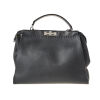 Fendi Peekaboo Large Black Selleria Handbag