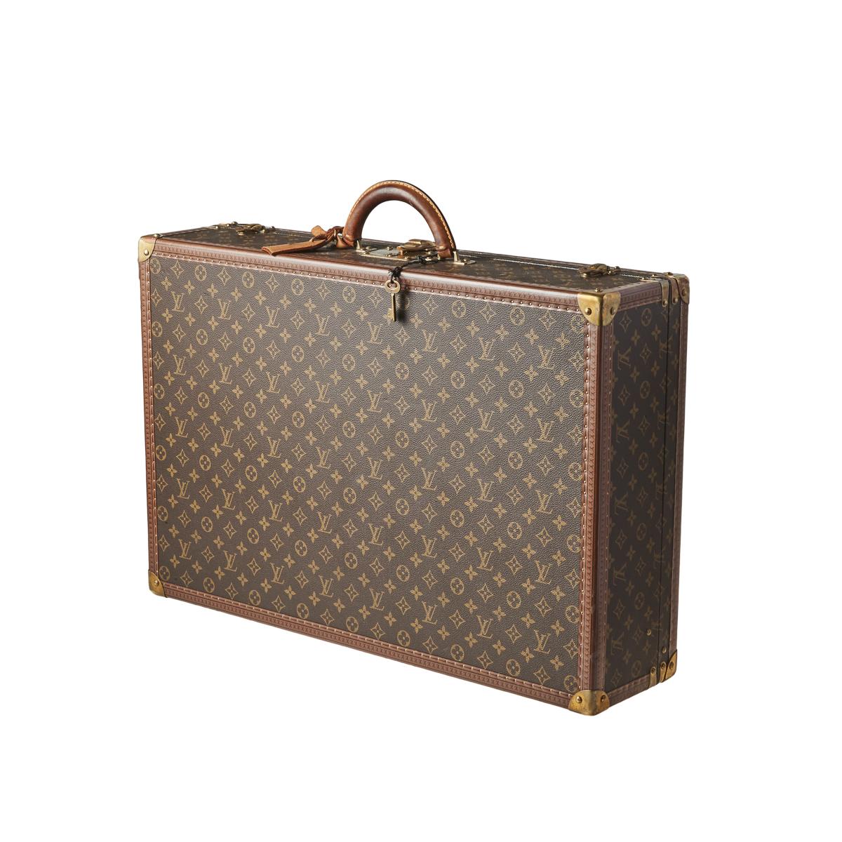 Sold at Auction: LOUIS VUITTON Alzer suitcase in monogram canvas