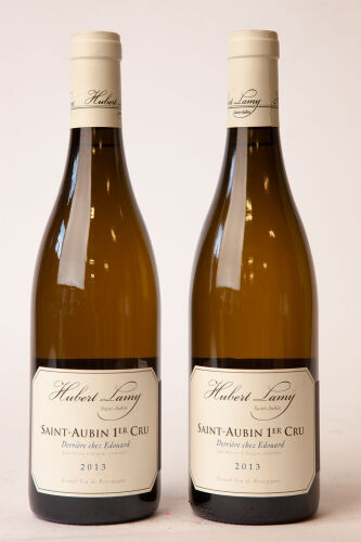 (2) 2013 Hubert Lamy Saint Aubin 1er Cru Derriere Chez Edouard blanc, Cote de Beaune