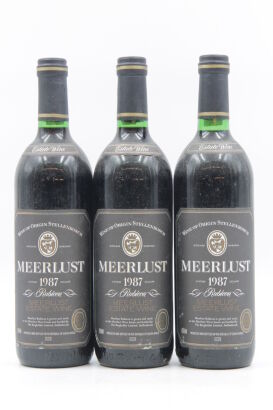 (3) 1987 Meerlust Rubicon, Stellenbosch (BSL)