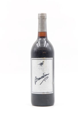 (1) 1987 Capel Vale Baudin Cabernet Merlot Shiraz (BSL)