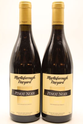 (2) 2003 Martinborough Vineyard 'Martinborough Terrace' Pinot Noir, New Zealand