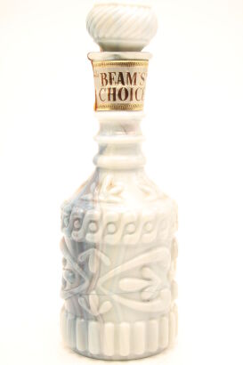 (1) Jim Beam Bourbon Whiskey Regal China Decanter Beam's Choice 4/5 quart 90 proof 8 year old