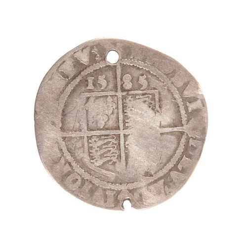 An Elizabeth I Hamered Silver Coin