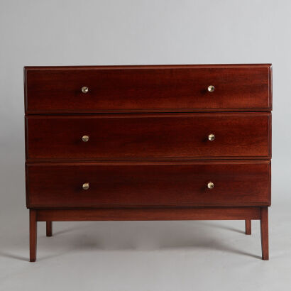 A Small Mid-Century Chest of Drawers