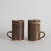 A Pair of Len Castle Coffee Mugs