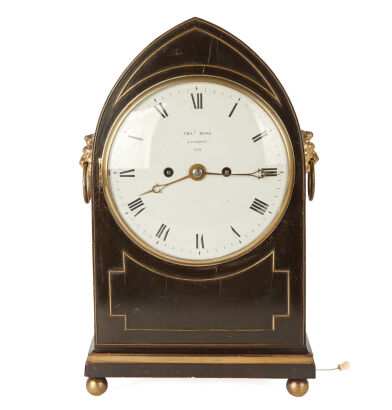 A Georgian Bracket Clock