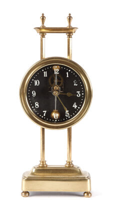 A Gravity Timepiece- Brass