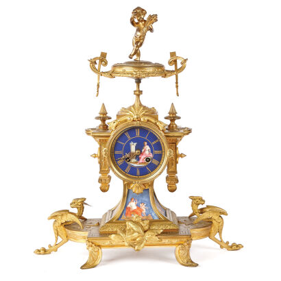 A 19th Century French Mantel Clock C. 1865