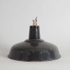 A French Vintage Enamel Lightshade
