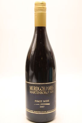 (1) 2007 Murdoch James Estate Pinot Noir, Martinborough