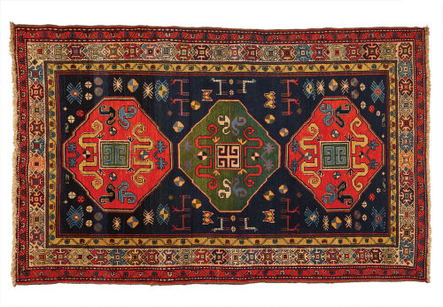 A Kazak "Cloud Band" Rug