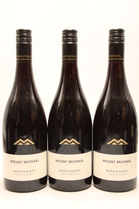 (3) 2012 Mount Michael Bessie's Block Pinot Noir, Lowburn