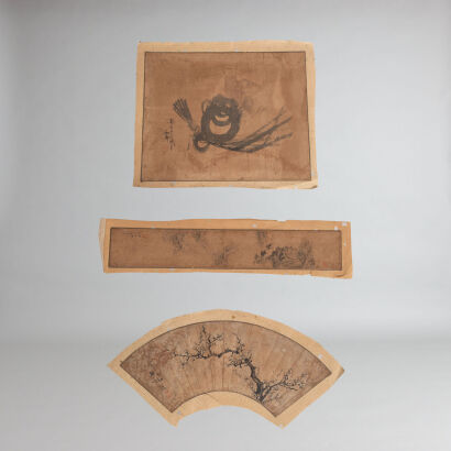 Three Cuttings of Japanese Painting