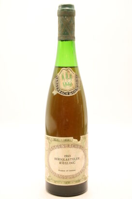 (1) 1963 Langenbach et Co Bernkasteler Riesling, Rhein