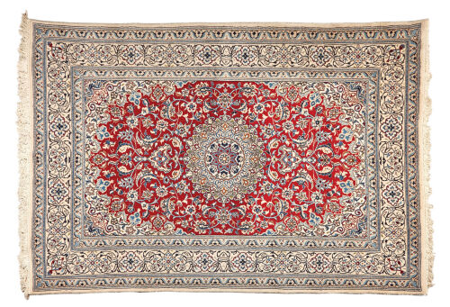 A Large Hand Knotted Rug