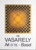 A Vasarely Basel Exhibition Poster