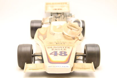 (1) 1975 Jim Beam Olsonite Eagle # 48 Indy Race Car Decanter