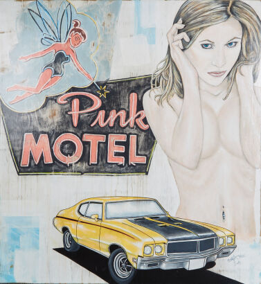 Pink Motel by Shea O'Neill