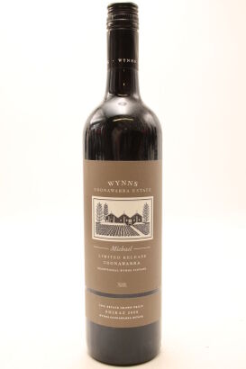 (1) 2008 Wynns Coonawarra Estate Michael Limited Reslease Shiraz, Coonawarra, Australia