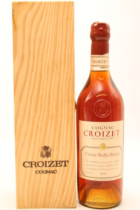 (1) Croizet Cuvee Rolls- Royce, Bottle #21/24