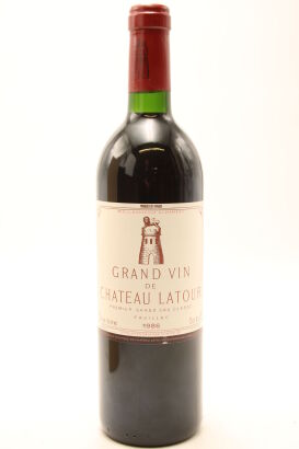 (1) 1986 Chateau Latour, Pauillac [JR17.5]