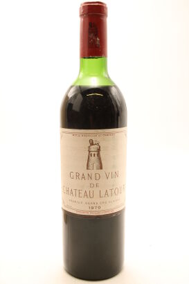 (1) 1970 Chateau Latour, Pauillac [JR19.5] [RP96]