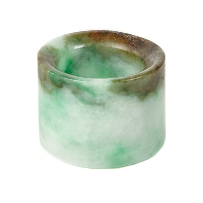 A 19th Century Jadeite Impressive Large Ring