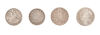 Four Large Antique Silver Coins 1780 - 1899  - 2