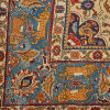 A Large Hand Knotted Kashan or Tabriz Carpet - 3