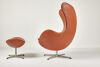 Arne Jacobsen Egg Chair and Stool - 3