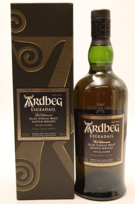 (1) Ardbeg Uigeadail Islay Single Malt Scotch Whisky, 54.2% ABV (GB)