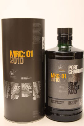 (1) Port Charlotte MRC: 01 2010, 59.2% ABV (GB)