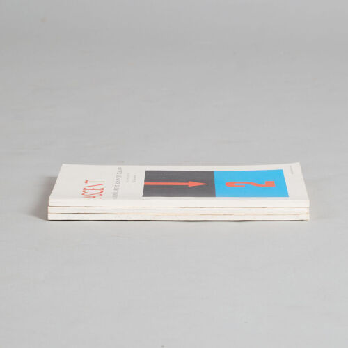 THREE ASCENT ART JOURNALS Ascent: A Journal of the Arts in New Zealand, Volume 1, No 1; Ascent: A Journal of the Arts in New Zealand, Volume 1, No 2; Ascent: Frances Hodgkins