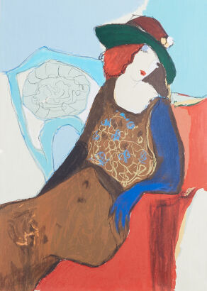 ITZCHAK TARKAY Seated Woman