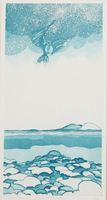 B L GRAY Bird and Sea II