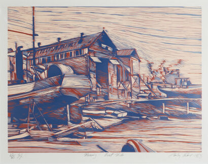 STANLEY PALMER Morning - Boat Sheds