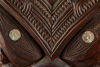 Two Maori Carved Pou Pou Panels - 2