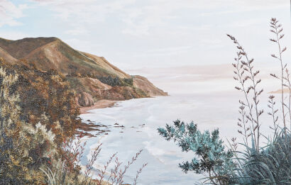 JUDITH MORETON Out over Amodeo Bay - Coromandel