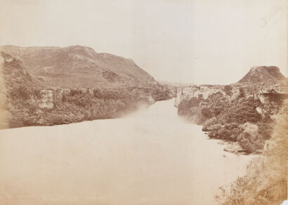 BURTON BROS Hooker Falls on the Waikato