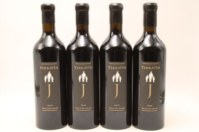 (4) 2010 TerraVin J Cabernet Sauvignon Merlot Malbec, Marlborough [BC95]