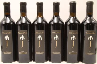 (6) 2010 TerraVin J Cabernet Sauvignon Merlot Malbec, Marlborough [BC95]