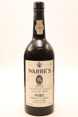 (1) 1974 Warre's Late Bottled Vintage Port, Portugal